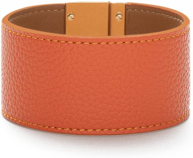 Rantanto Braid Leather Wrap Bracelet Trendy Stackable Crystal Cuff Boho Gold Heart Bracelet Jewelry Gift For Women - Image 4